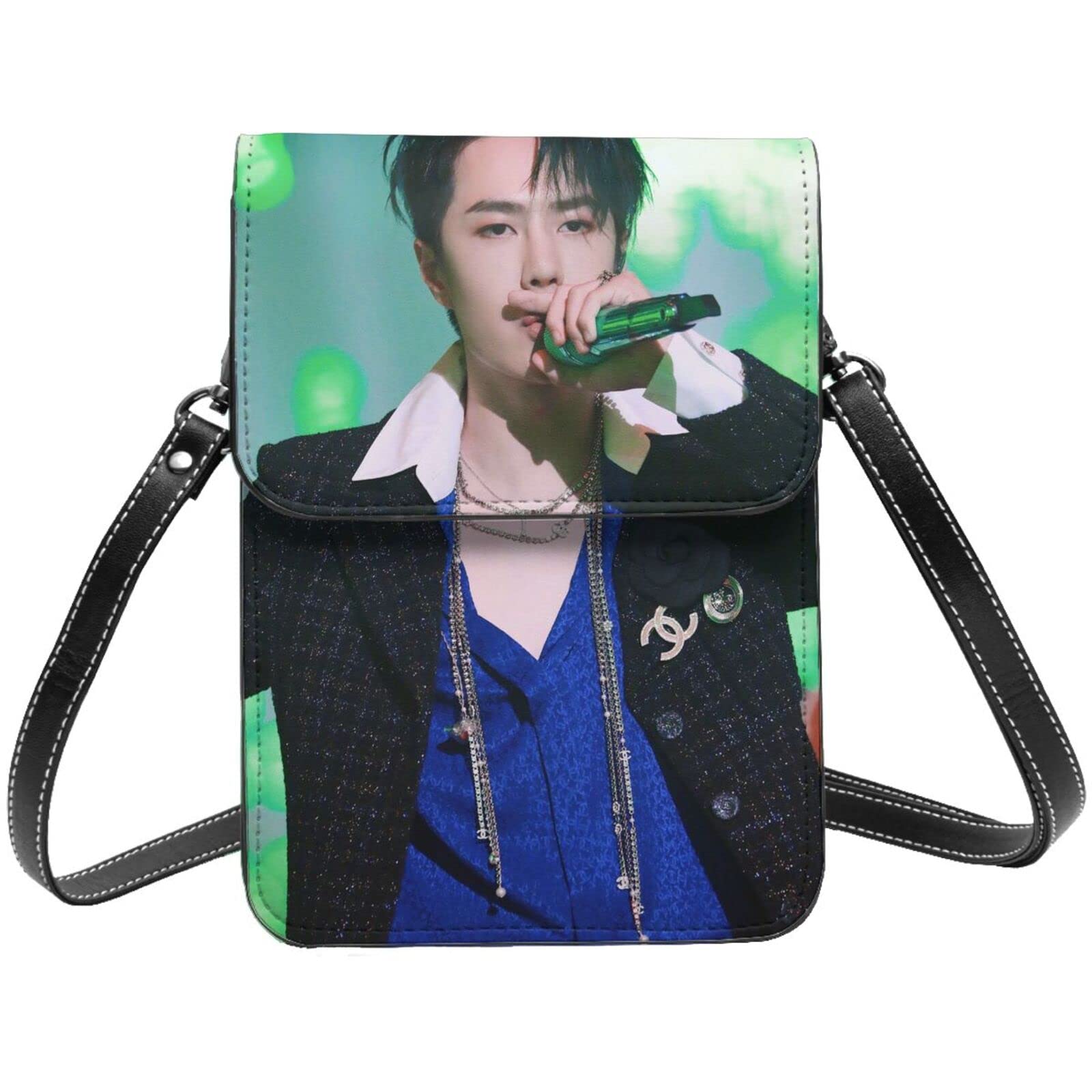 Amazon.co.jp: 王一博ワン・イーボー4 小型クロスボディバッグ 携帯